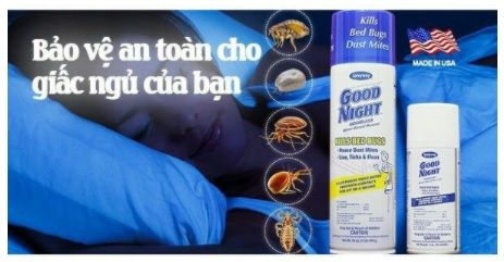 Chai xịt diệt và chống côn trùng Sprayway Goodnight 003 không mùi