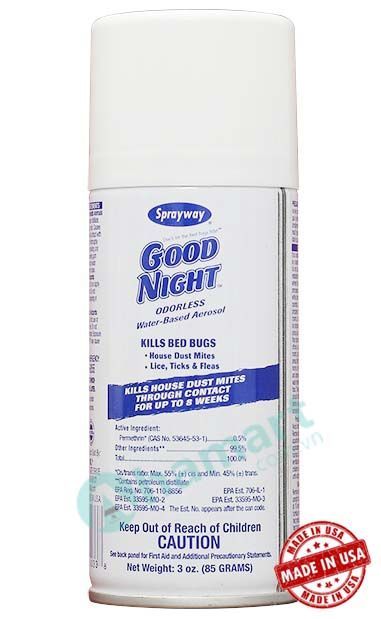 Chai xịt diệt và chống côn trùng Sprayway Goodnight 003 không mùi