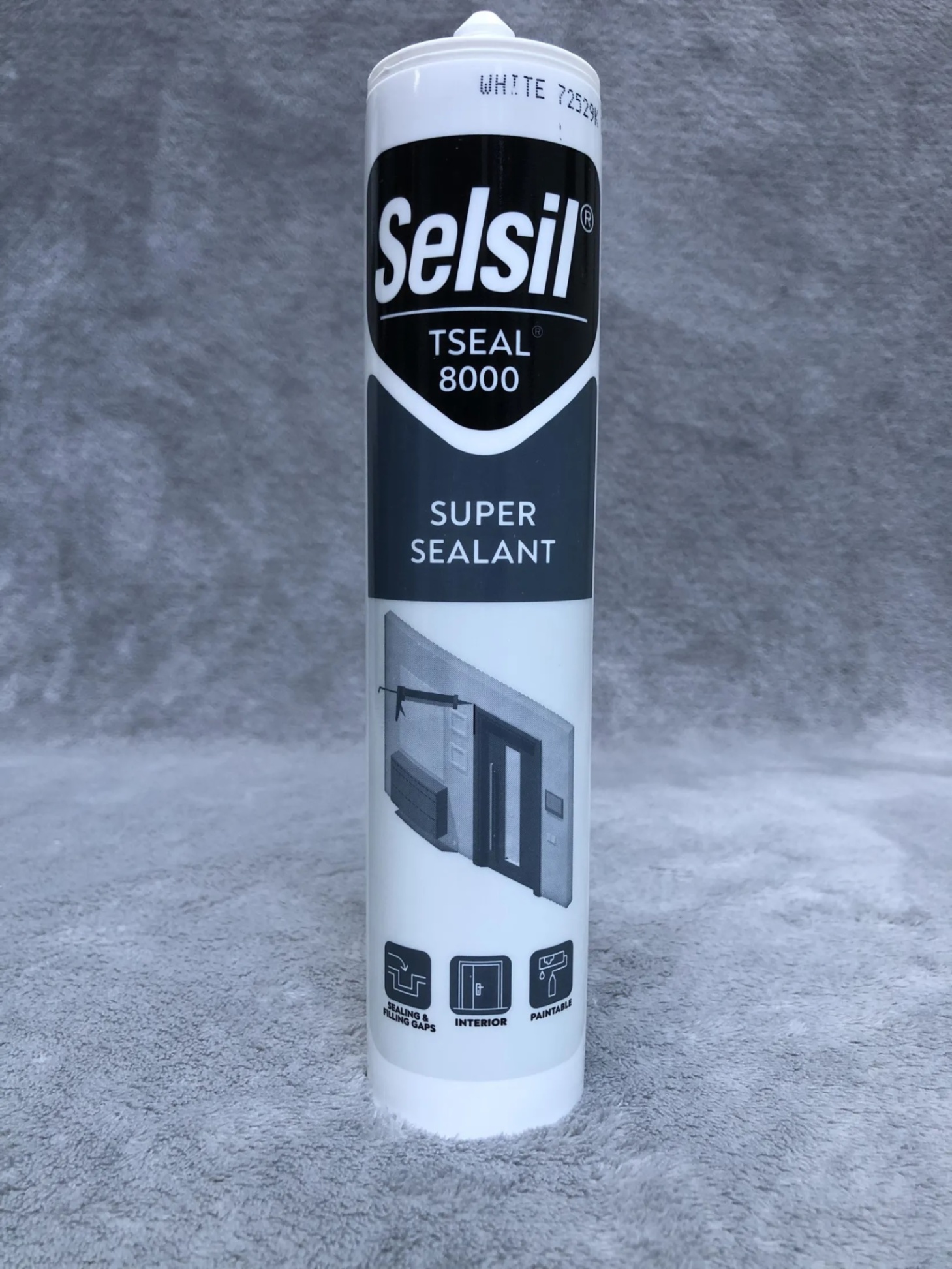 Silicon trám chống thấm Selsil Tseal 8000 300ml có thể sơn phủ