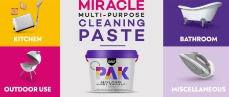 Kem tẩy rửa đa năng Selsil Pak Cleaner Miracle Multi-Purpose Cleaning Paste 500g