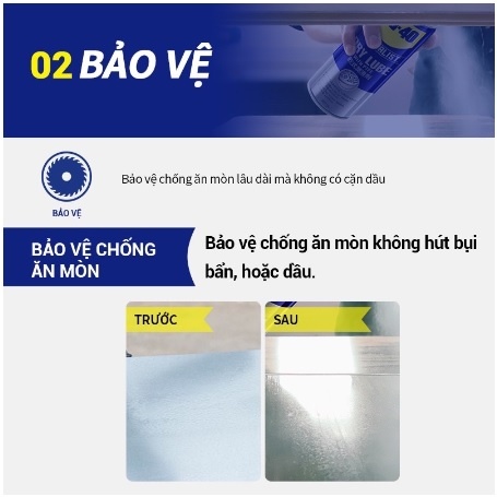 Dầu nhờn khô tác dụng cao WD-40 Specialist High Performance Dry Lube PTFE 350047 360ml