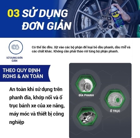 Chai xịt làm sạch cụm thắng, phanh xe WD-40 Brake & Parts Cleaner 351037 450ml