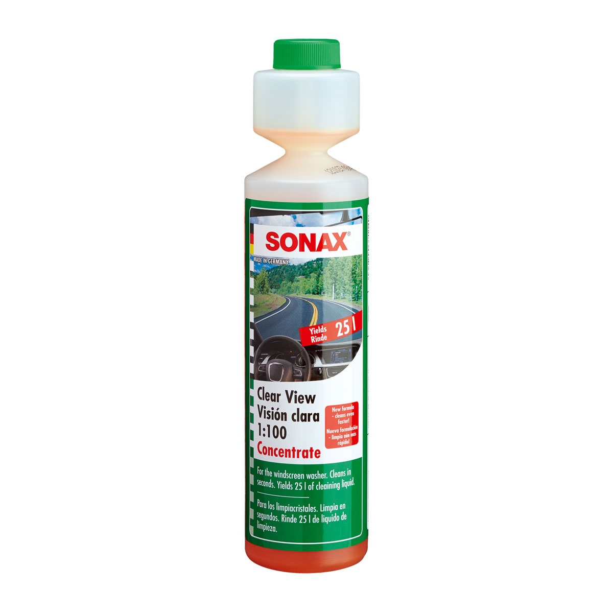 Nước rửa kính lái đậm đặc Sonax Clear View 1:100 Concentrate 371141 250ml