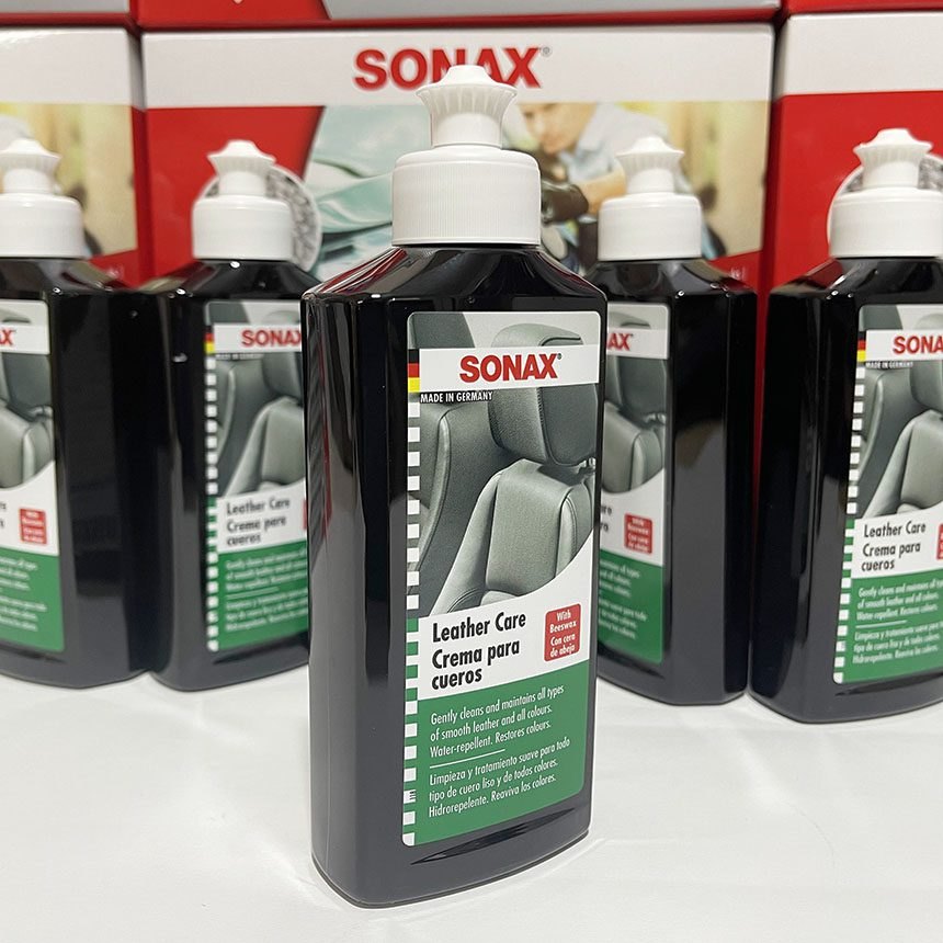 Kem vệ sinh, bảo dưỡng da ghế ô tô Sonax Leather Care 291141 250ml