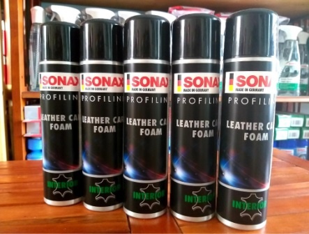 Dung dịch vệ sinh, bảo dưỡng da Sonax Leather Care Foam 289300 400ml