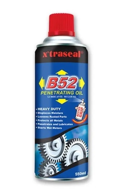 Chai xịt thẩm thấu, chống rỉ sét và bôi trơn cao cấp X'traseal B52 Penetrating Oil