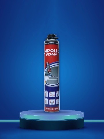 Keo bọt nở cách âm cách nhiệt Apollo Foam 750ml có vòi