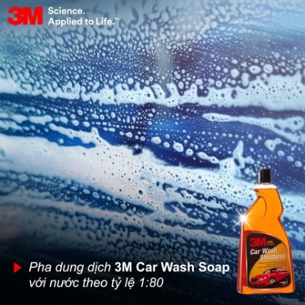 Nước xà phòng rửa xe bọt tuyết đậm đặc 3M Car Wash Shampoo 305860 1L