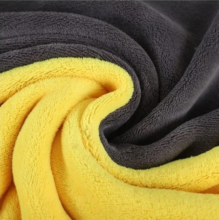 Khăn microfiber siêu mềm mịn, thấm hút tốt chuyên dụng lau ô tô, xe máy, kính, tường 30 x 30 cm