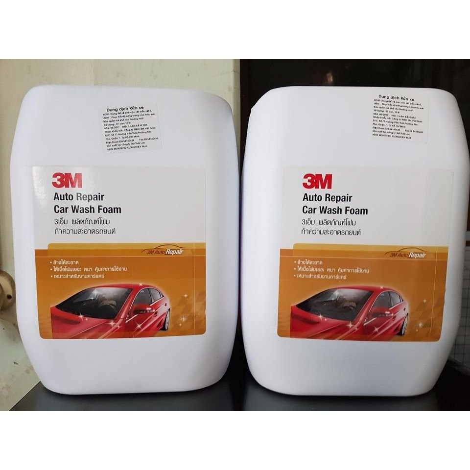 Nước rửa xe 3M Auto Repair Car Wash Foam 10L