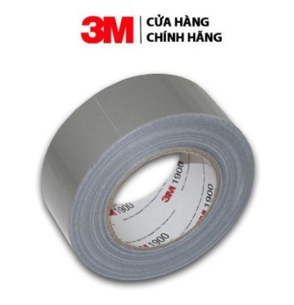 Băng keo vải đa năng 3M Value Duct Tape 1900 47,7mm x 45,7m màu xám