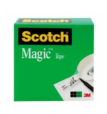 Băng keo ma thuật mờ dán tiền, hồ sơ, giấy 3M 810 Scotch Magic