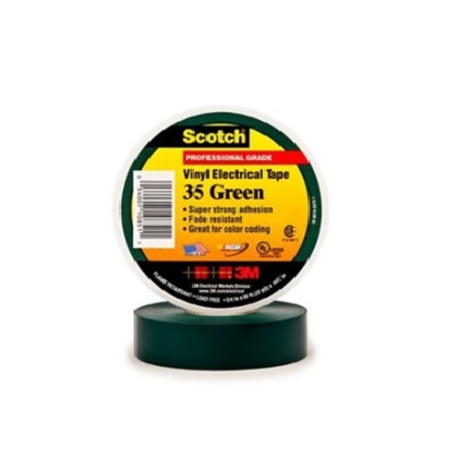 Băng keo điện trung thế 3M Vinyl Electrical Tape Scotch 35 nhiều màu 19mm x 20m