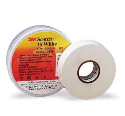 Băng keo điện trung thế 3M Vinyl Electrical Tape Scotch 35 nhiều màu 19mm x 20m