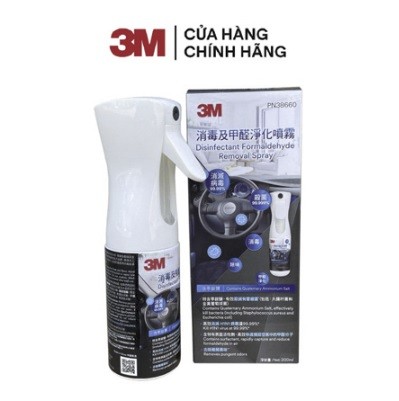 Chai xịt khử mùi, diệt khuẩn 3M Air Freshener Spray 38660 200ml