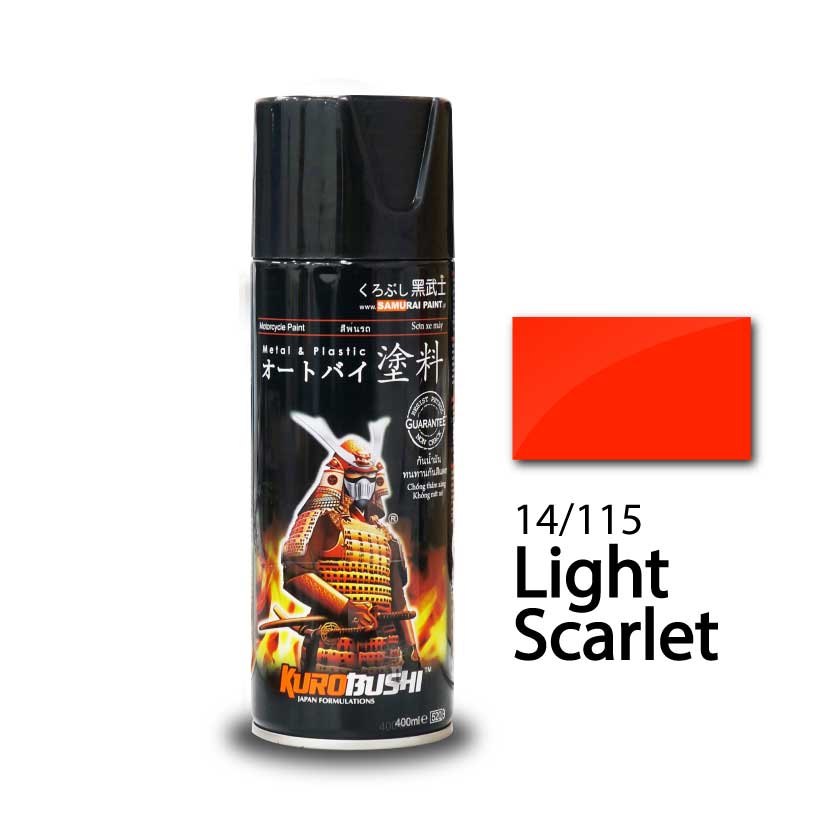 Chai xịt sơn Samurai 14/115 màu cam 400ml