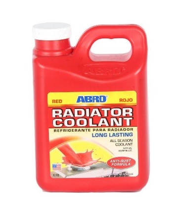 Nước làm mát dàn giải nhiệt động cơ Abro Radiator Coolant EC-502 màu đỏ