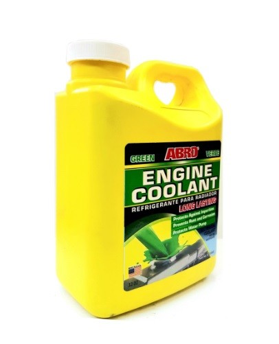 Nước làm mát động cơ ô tô Abro Engine Coolant EC-503 màu xanh