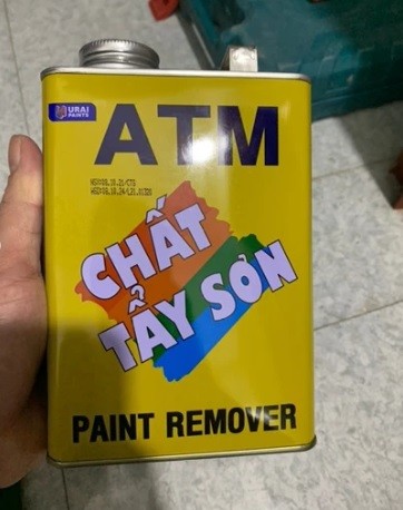 Hóa chất tẩy sơn ATM Paint Remover 875ml 1.2kg