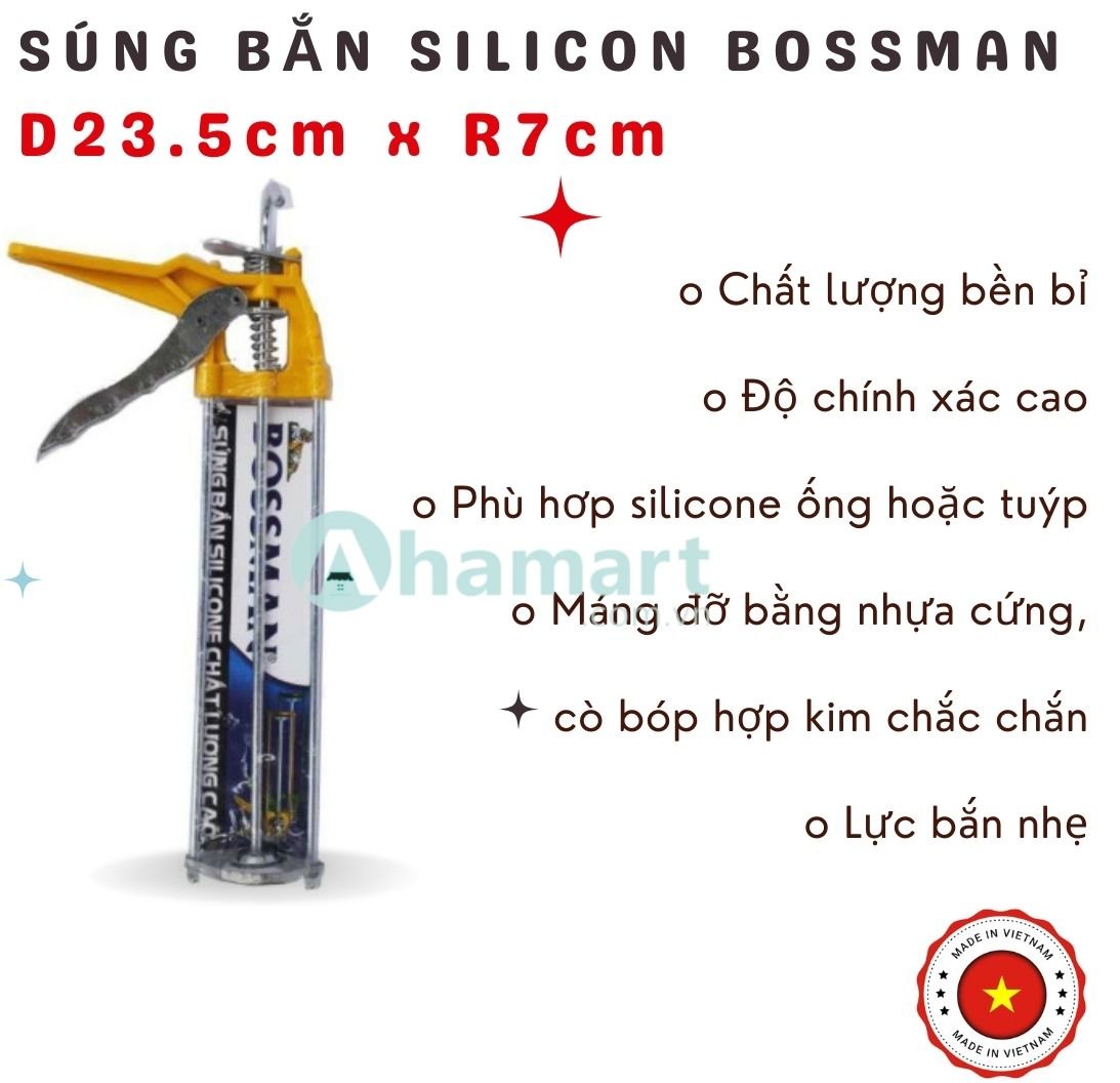 Súng bắn silicon Bossman