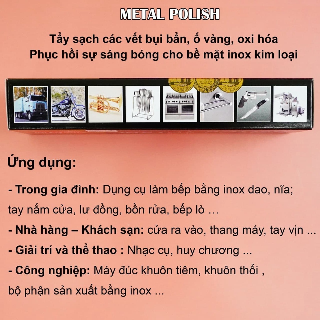 Kem đánh bóng kim loại Autosol Metal Polish