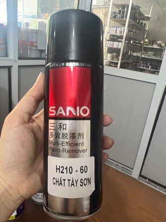 Chai xịt tẩy sơn Sano cho kim loại, thủy tinh H120-60 400ml