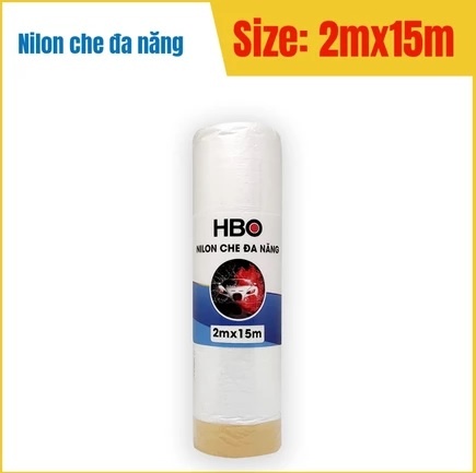 Màng nilon che bụi, che sơn, che nội thất HBO siêu dai, khó rách nhiều kích cỡ