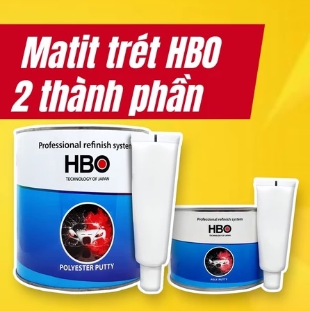 Matit 2 thành phần lâu khô 45-60 phút HBO-2K