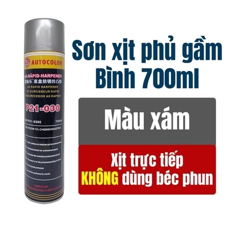 Sơn phủ gầm xe ôtô ICL AUTOCOLOR RIO P21-030 700ml / 1L