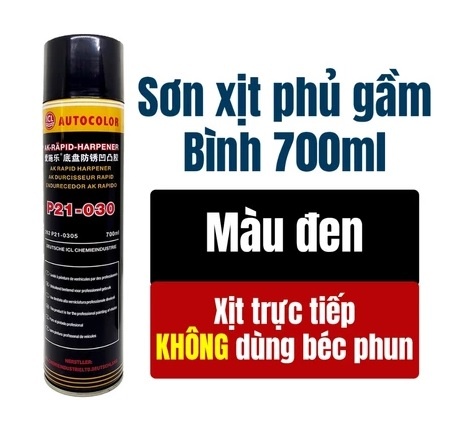 Sơn phủ gầm xe ôtô ICL AUTOCOLOR RIO P21-030 700ml / 1L