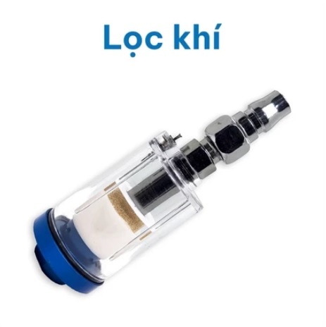 Bộ lọc hơi nước kèm đầu nối hơi dùng cho súng phun sơn