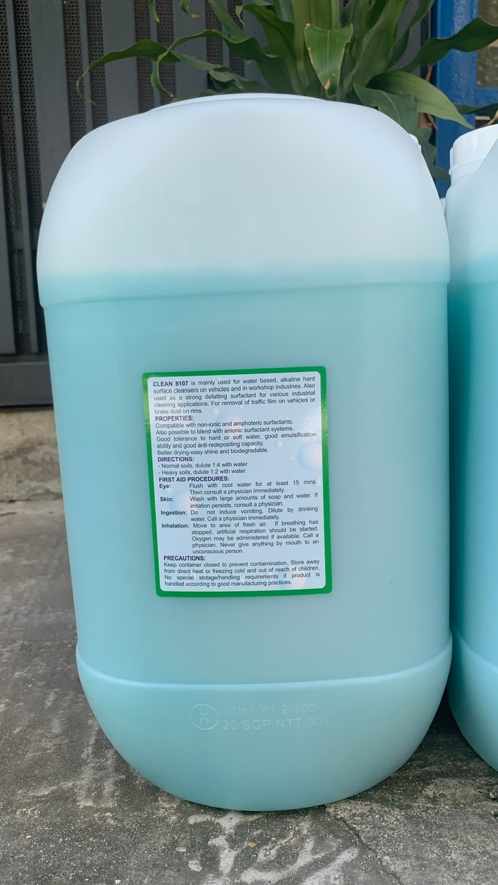Hóa chất tẩy rửa dầu mỡ Clean 8107 25kg