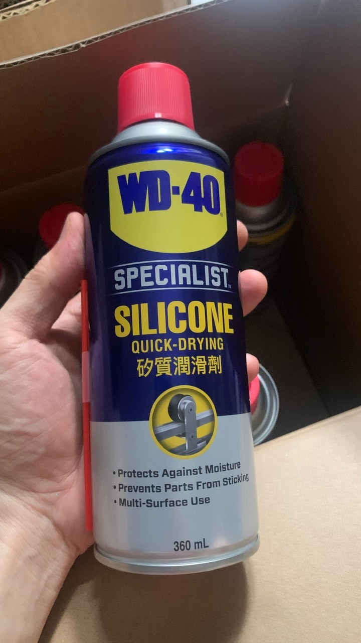 Chất bôi trơn Silicone tác dụng cao WD-40 (WD40) High Performance Silicone Lubricant 350023 360ml