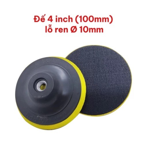 Đế chà nhám, đánh bóng 4 inch, 5 inch, 8 inch
