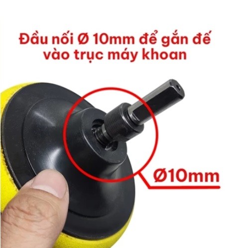 Đế chà nhám, đánh bóng 4 inch, 5 inch, 8 inch