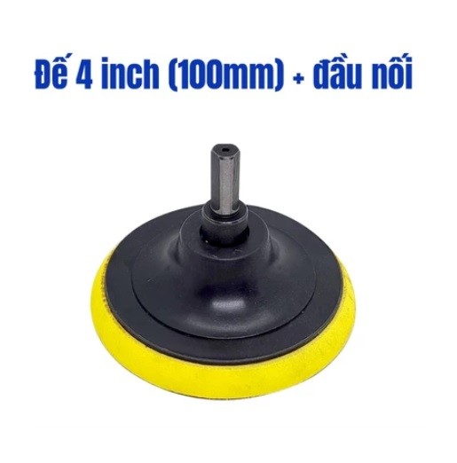 Đế chà nhám, đánh bóng 4 inch, 5 inch, 8 inch