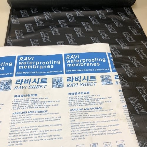Băng keo chống thấm Bitumen tự dính Ravi Hàn Quốc