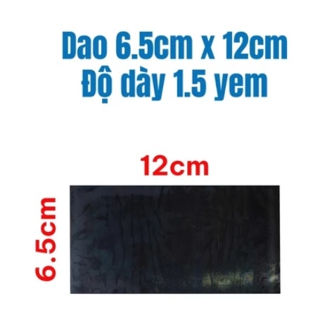 Dao thép trét bả matit mỏng, dẻo, bền 12cm kết hợp nhiều kích thước