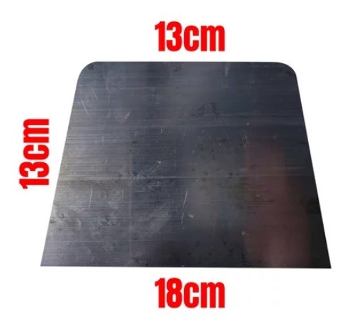 Dao thép trét bả matit mỏng, dẻo, bền bo tròn 2 góc 13cm x 13cm x 18cm