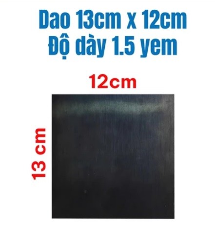 Dao thép trét bả matit mỏng, dẻo, bền 12cm kết hợp nhiều kích thước
