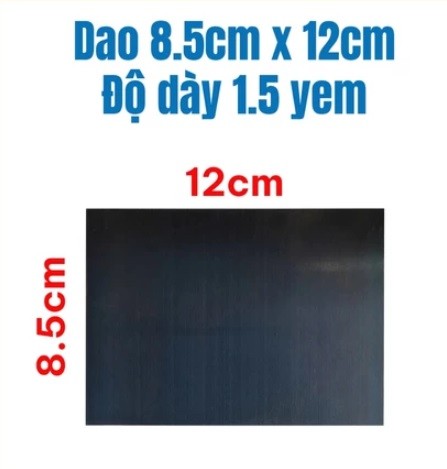 Dao thép trét bả matit mỏng, dẻo, bền 12cm kết hợp nhiều kích thước