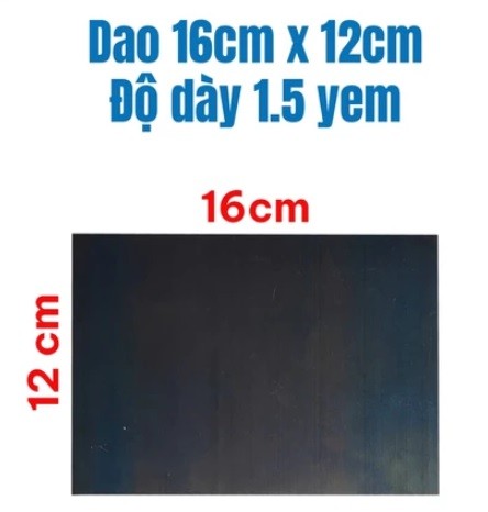 Dao thép trét bả matit mỏng, dẻo, bền 12cm kết hợp nhiều kích thước