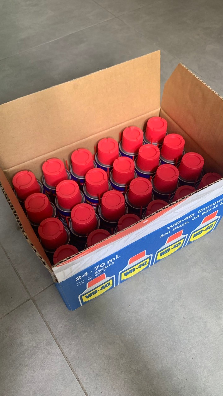 Chai xịt tẩy, chống rỉ sét, bôi trơn, chống ăn mòn WD-40 (WD40) nhiều dung tích
