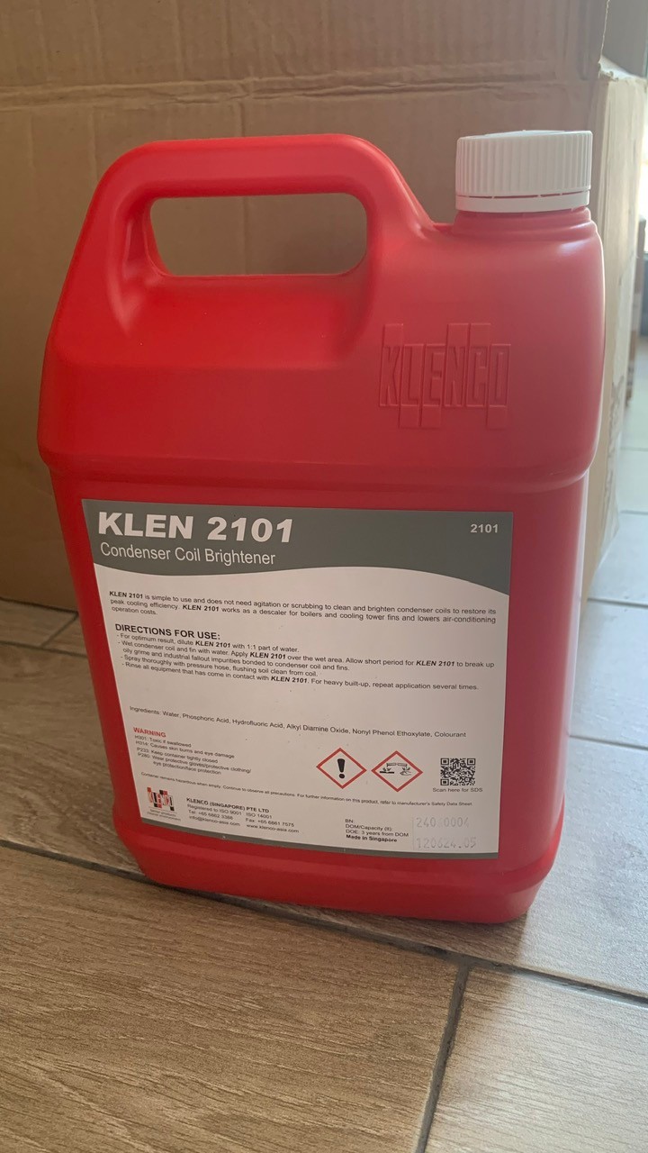 Dung dịch tẩy rửa dàn nóng lạnh máy lạnh Klenco Klen 2101 5L