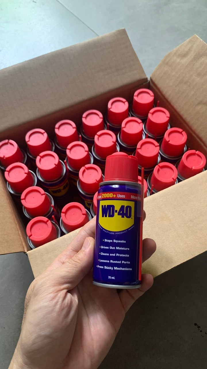 Chai xịt tẩy, chống rỉ sét, bôi trơn, chống ăn mòn WD-40 (WD40) nhiều dung tích