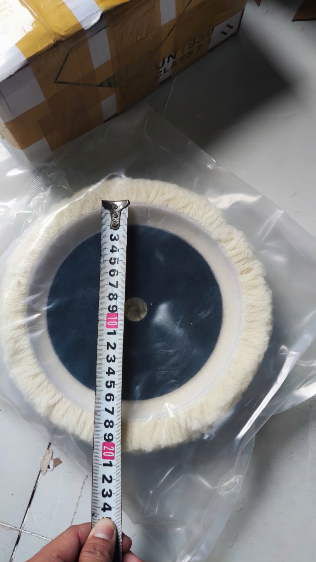 Phớt đánh bóng lông cừu 1 mặt, 2 mặt kích thước 3 inch, 5 inch, 8 inch