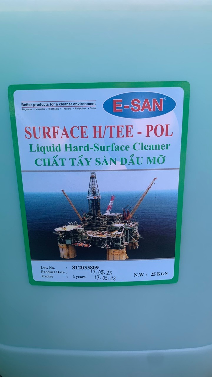 Hóa chất tẩy rửa dầu mỡ Surface H/TEE POL 25kg