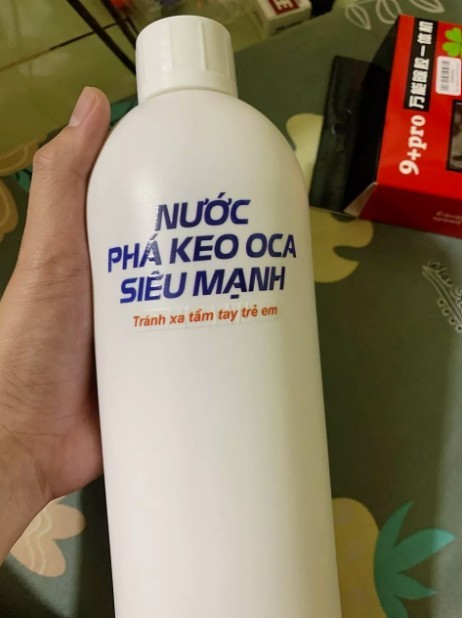 Nước tẩy, tách, vệ sinh keo OCA siêu mạnh cho màn hình điện thoại 1L 850g