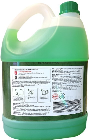 Nước rửa chén Haru hương trà xanh 4kg