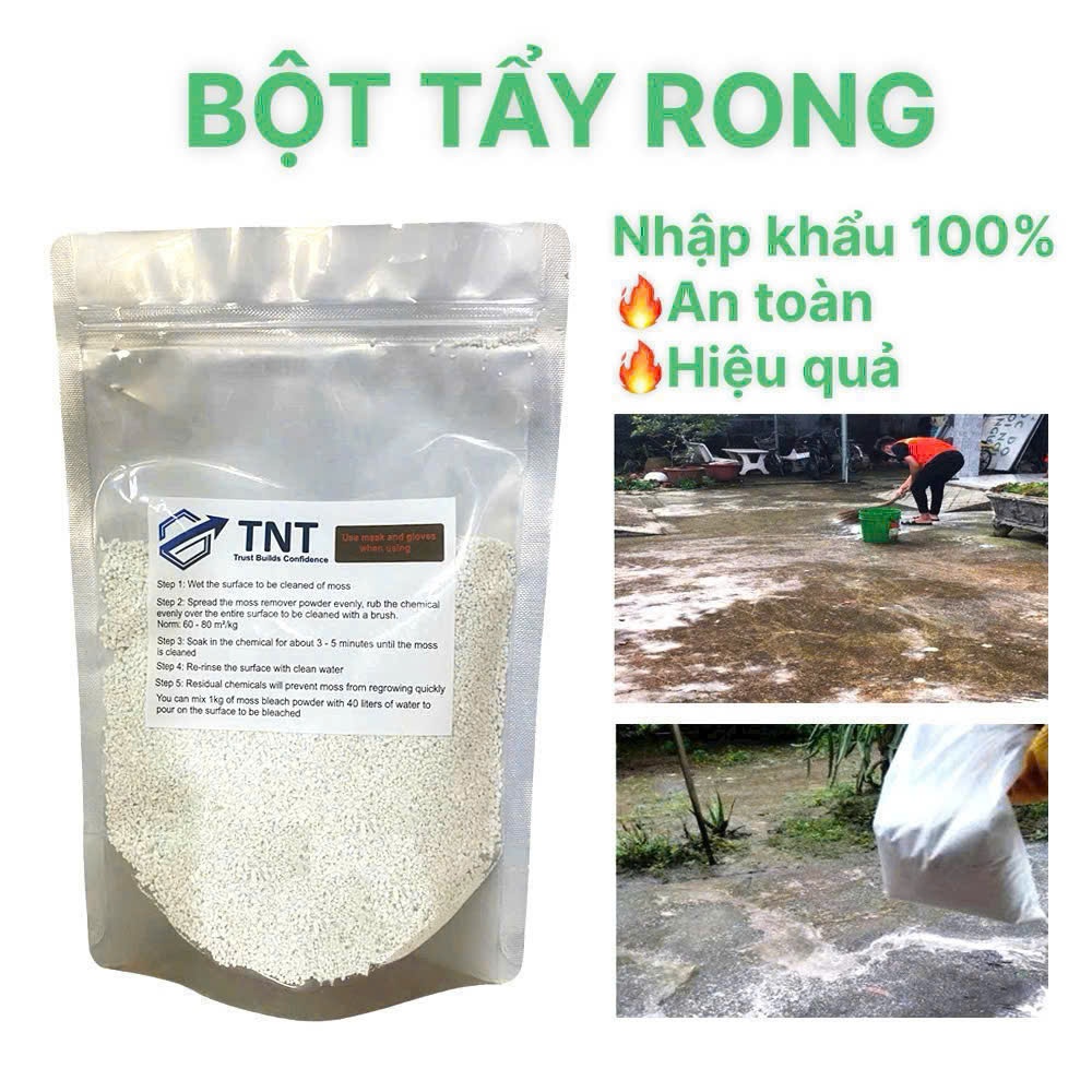 Bột tẩy rong rêu xanh TNT hiệu quả chính hãng
